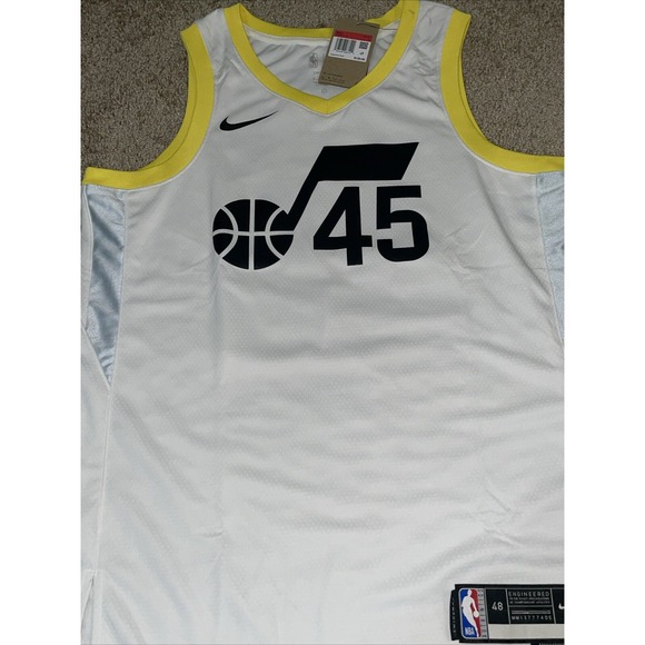 Nike Utah Jazz Donovan Mitchell #45 Jersey Association Edition DN2097-100 Size L - Picture 4 of 8
